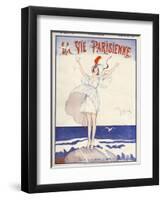 La Vie Parisienne, 1919, France-null-Framed Giclee Print