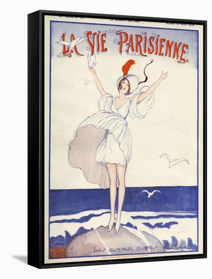 La Vie Parisienne, 1919, France-null-Framed Stretched Canvas