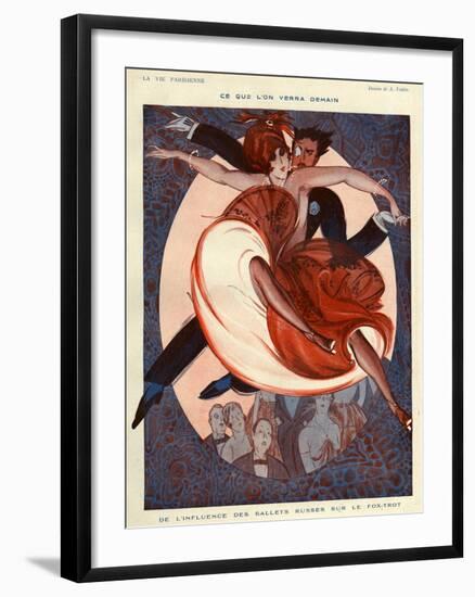 La Vie Parisienne, 1920, France-null-Framed Giclee Print