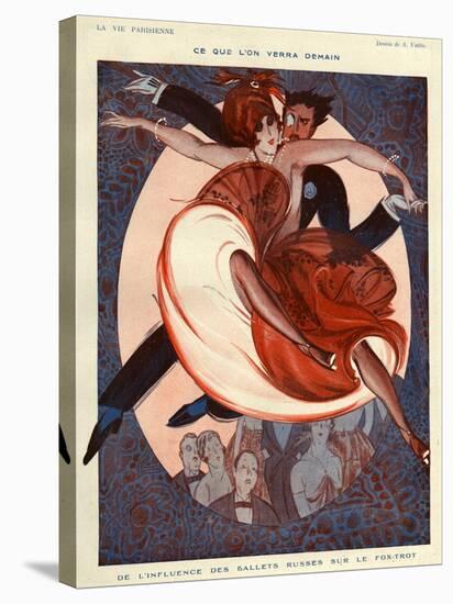 La Vie Parisienne, 1920, France-null-Stretched Canvas