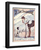 La Vie Parisienne, 1923, France-null-Framed Premium Giclee Print