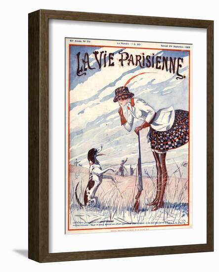 La Vie Parisienne, 1923, France-null-Framed Premium Giclee Print