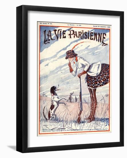 La Vie Parisienne, 1923, France-null-Framed Premium Giclee Print