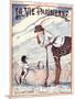 La Vie Parisienne, 1923, France-null-Mounted Premium Giclee Print