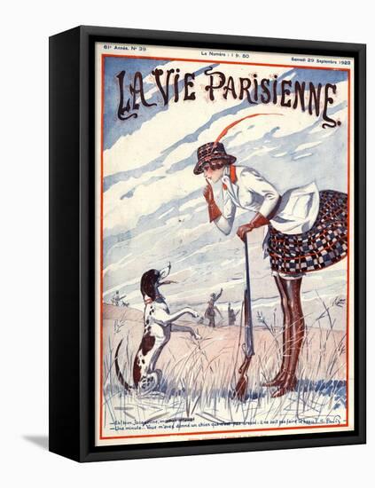 La Vie Parisienne, 1923, France-null-Framed Stretched Canvas