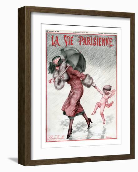 La Vie Parisienne, 1924, France-null-Framed Giclee Print