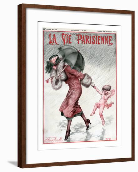 La Vie Parisienne, 1924, France-null-Framed Giclee Print