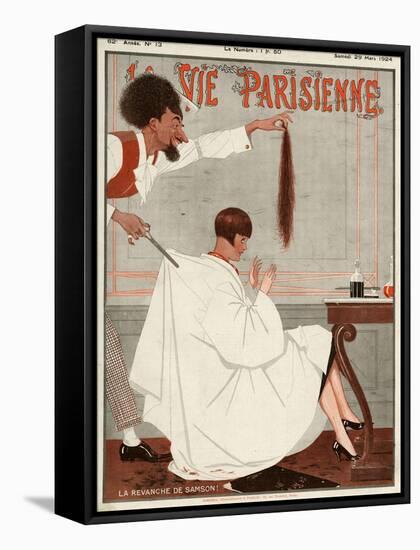 La Vie Parisienne, 1924, France-null-Framed Stretched Canvas