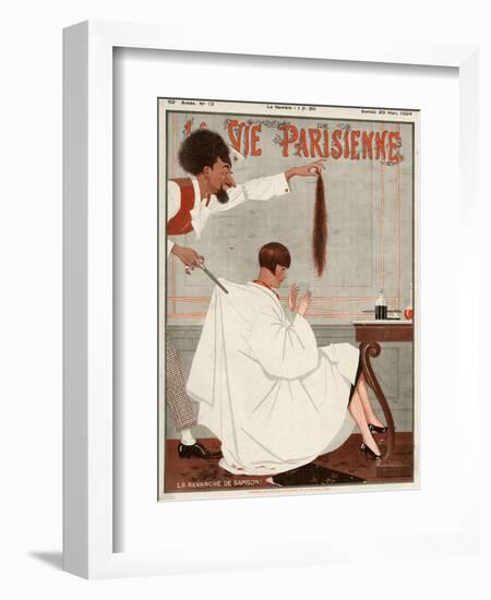 La Vie Parisienne, 1924, France-null-Framed Giclee Print