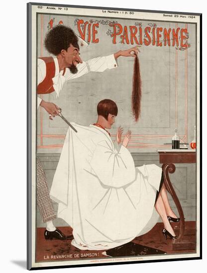 La Vie Parisienne, 1924, France-null-Mounted Giclee Print