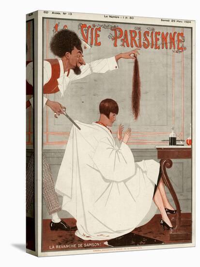 La Vie Parisienne, 1924, France-null-Stretched Canvas