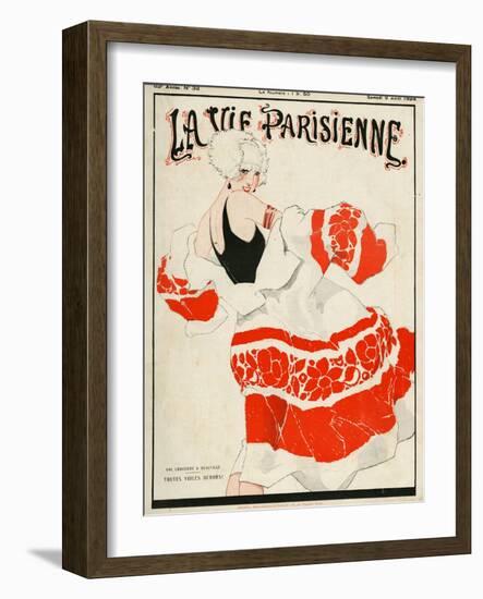 La Vie Parisienne, 1924, France-null-Framed Giclee Print