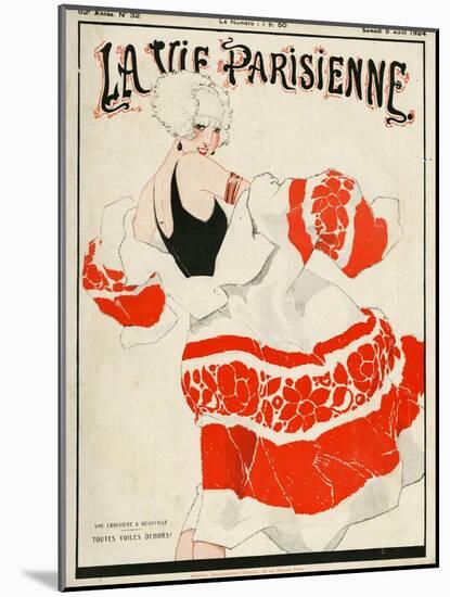 La Vie Parisienne, 1924, France-null-Mounted Giclee Print