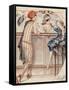 La Vie Parisienne, 1925, France-null-Framed Stretched Canvas