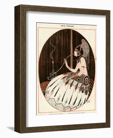 La Vie Parisienne, A Vallee, 1918, France-null-Framed Giclee Print