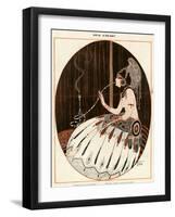 La Vie Parisienne, A Vallee, 1918, France-null-Framed Giclee Print