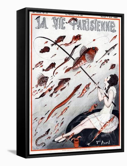 La Vie Parisienne, A Vallee, 1923, France-null-Framed Stretched Canvas