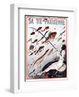 La Vie Parisienne, A Vallee, 1923, France-null-Framed Giclee Print