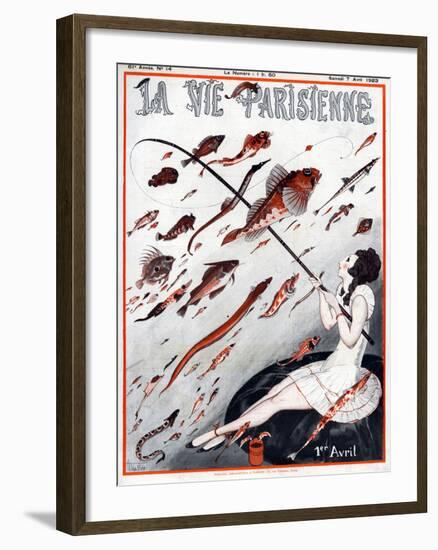 La Vie Parisienne, A Vallee, 1923, France-null-Framed Giclee Print