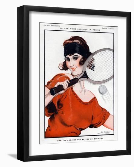 La Vie Parisienne, A Vallee, 1923, France-null-Framed Giclee Print