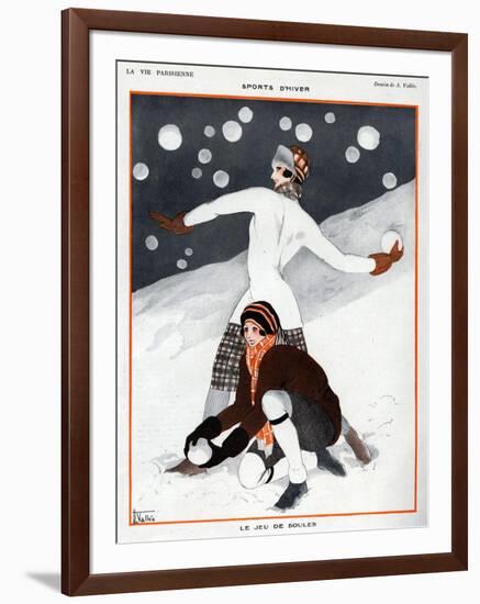 La Vie Parisienne, A Vallee, 1923, France-null-Framed Giclee Print