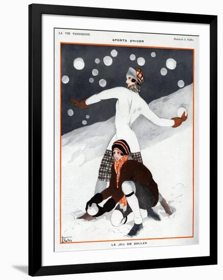 La Vie Parisienne, A Vallee, 1923, France-null-Framed Giclee Print