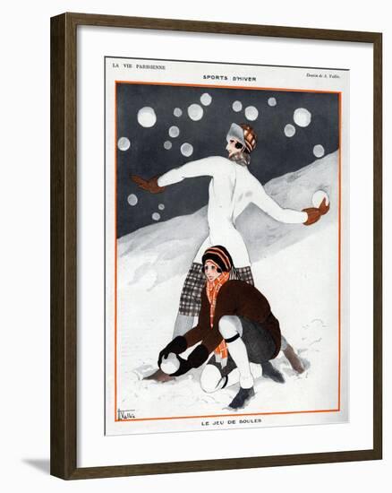 La Vie Parisienne, A Vallee, 1923, France-null-Framed Giclee Print