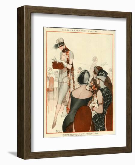 La Vie Parisienne, A Vallee, 1924, France-null-Framed Giclee Print