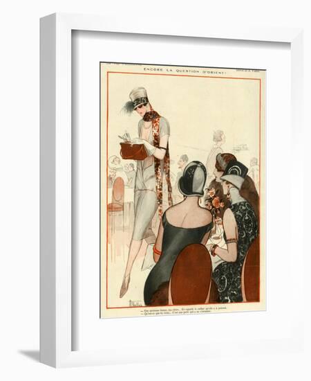 La Vie Parisienne, A Vallee, 1924, France-null-Framed Giclee Print