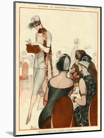 La Vie Parisienne, A Vallee, 1924, France-null-Mounted Giclee Print