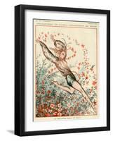 La Vie Parisienne, A Vallee, 1924, France-null-Framed Giclee Print