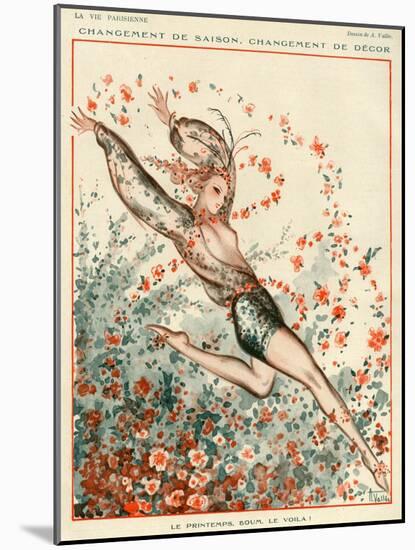 La Vie Parisienne, A Vallee, 1924, France-null-Mounted Giclee Print