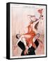 La Vie Parisienne, A Vallee, France-null-Framed Stretched Canvas