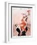 La Vie Parisienne, A Vallee, France-null-Framed Premium Giclee Print