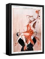 La Vie Parisienne, A Vallee, France-null-Framed Stretched Canvas