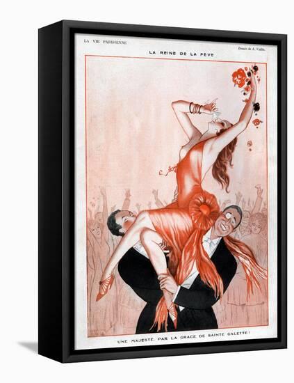 La Vie Parisienne, A Vallee, France-null-Framed Stretched Canvas