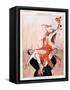 La Vie Parisienne, A Vallee, France-null-Framed Stretched Canvas