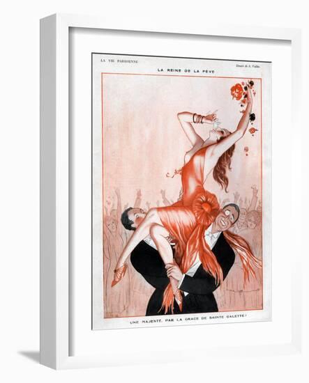 La Vie Parisienne, A Vallee, France-null-Framed Giclee Print