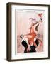 La Vie Parisienne, A Vallee, France-null-Framed Premium Giclee Print