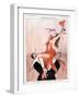 La Vie Parisienne, A Vallee, France-null-Framed Premium Giclee Print