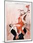 La Vie Parisienne, A Vallee, France-null-Mounted Premium Giclee Print