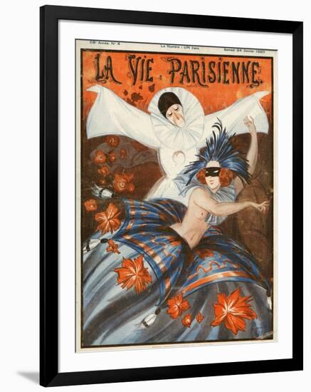 La Vie Parisienne, Armand Vallee, 1920, France-null-Framed Giclee Print