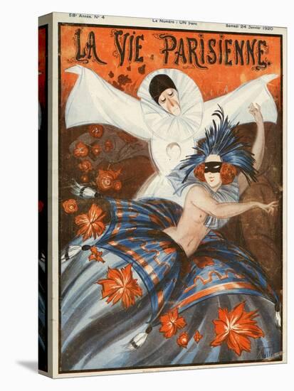 La Vie Parisienne, Armand Vallee, 1920, France-null-Stretched Canvas