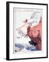 La Vie Parisienne, Armand Vallee, 1923, France-null-Framed Giclee Print