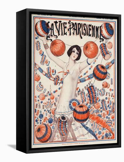 La Vie Parisienne, Armand Vallee, 1924, France-null-Framed Stretched Canvas