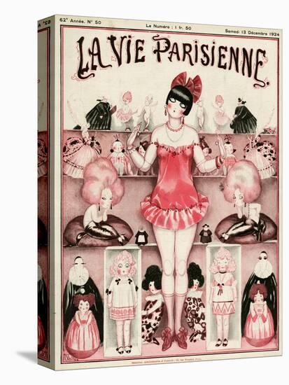 La Vie Parisienne, Armand Vallee, 1924, France-null-Stretched Canvas