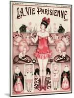 La Vie Parisienne, Armand Vallee, 1924, France-null-Mounted Giclee Print