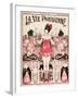 La Vie Parisienne, Armand Vallee, 1924, France-null-Framed Giclee Print