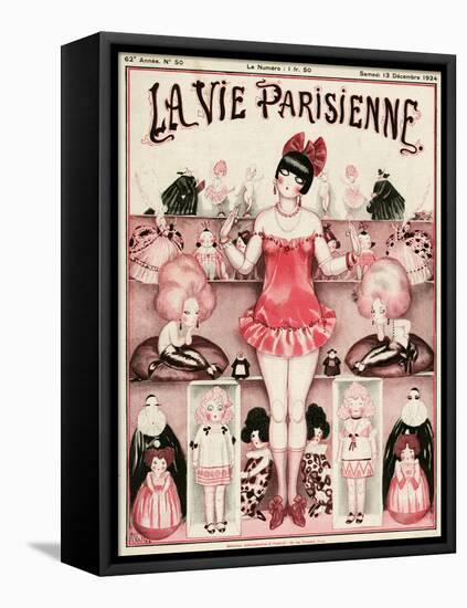 La Vie Parisienne, Armand Vallee, 1924, France-null-Framed Stretched Canvas