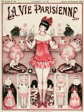 La Vie Parisienne Armand Vallee 1924 France Giclee Print Allposters Com